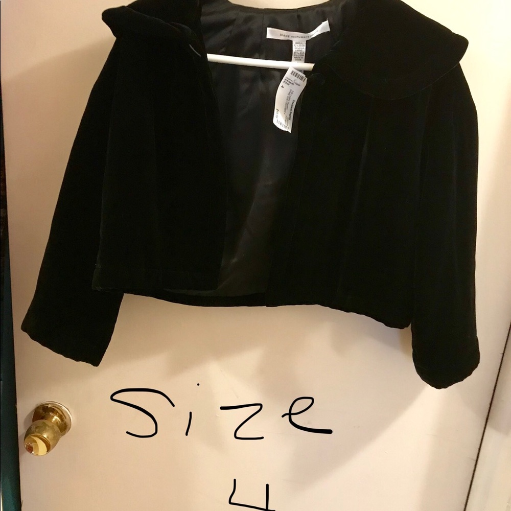 Black Velvet sleeved shawl